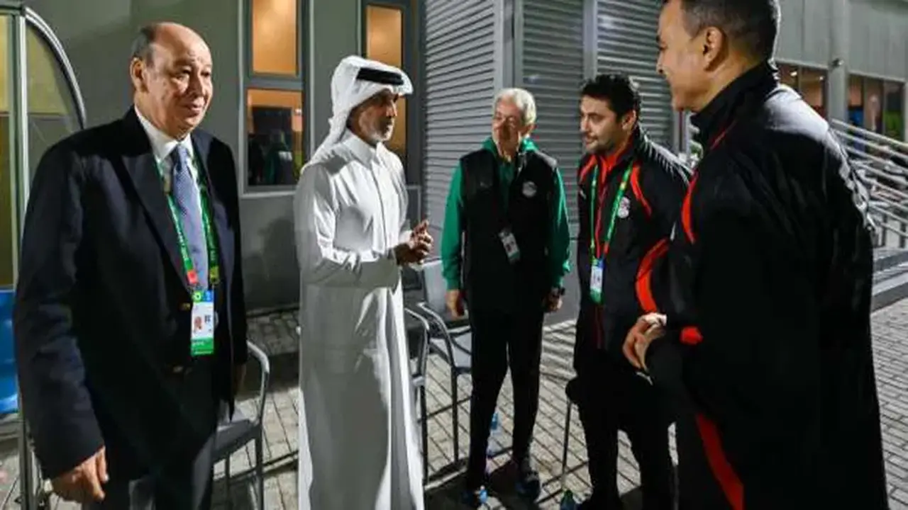 زيارة وزير الرياضة القطري لمران منتخب مصر تعزز التعاون الرياضي قبل كأس العرب